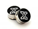 Straightedge X Logo Picture Plugs Style #2